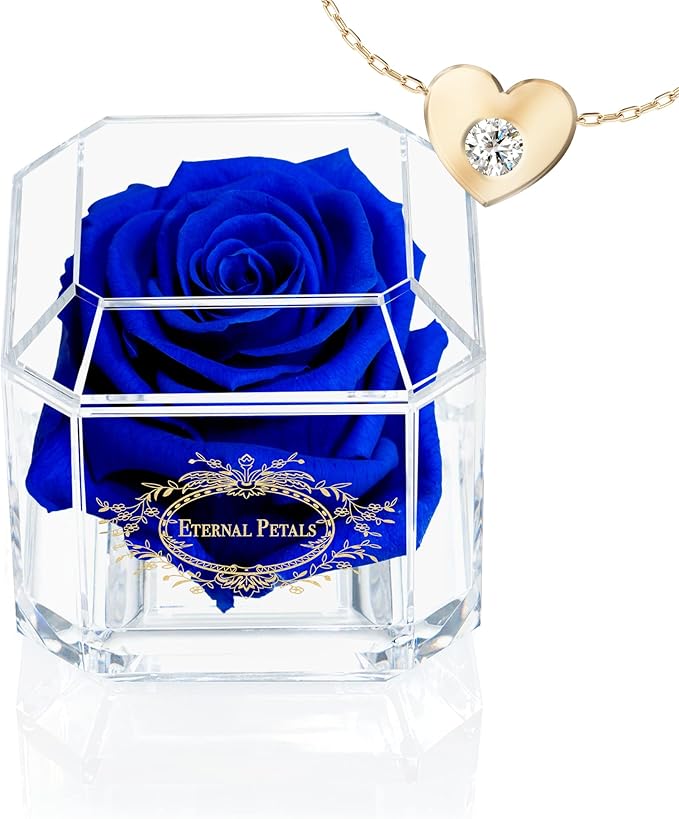 SOLO DARK BLUE WITH NECKLACE & GIFT WRAP