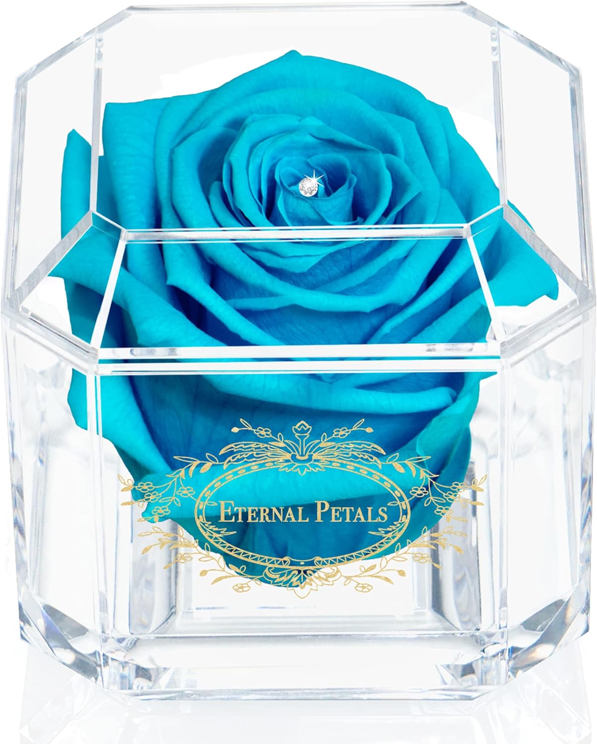 SOLO BLUE LAGOON WITH CLEAR CRYSTAL