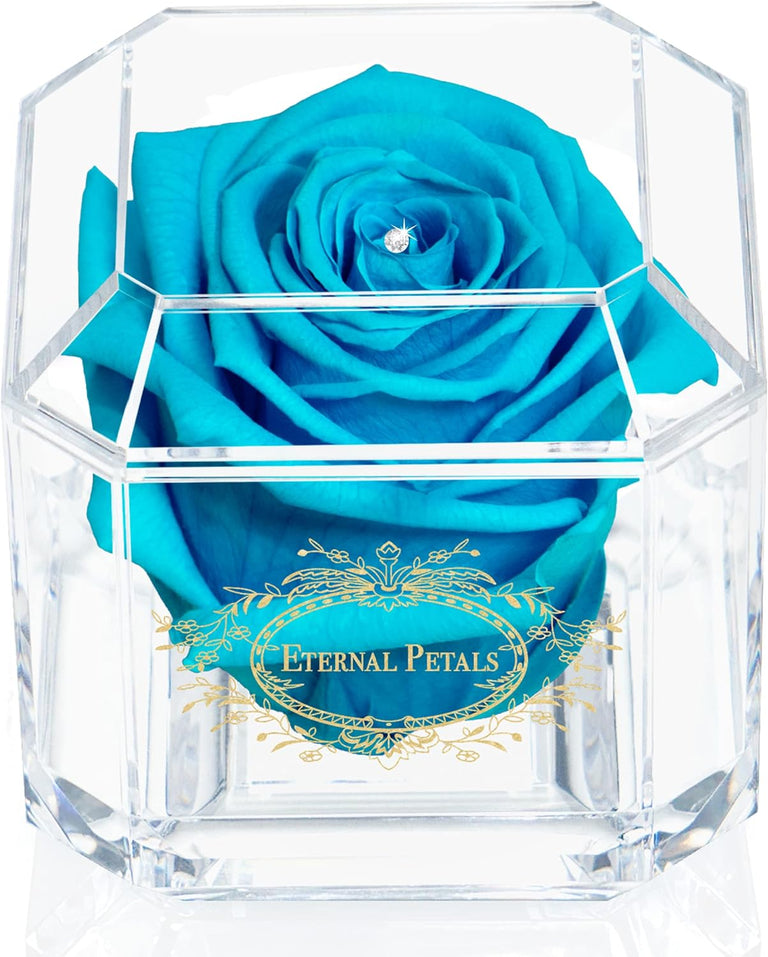 SOLO BLUE LAGOON WITH CLEAR CRYSTAL