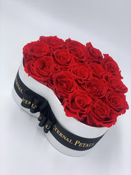 VALENTINE - WHITE HEART BOX