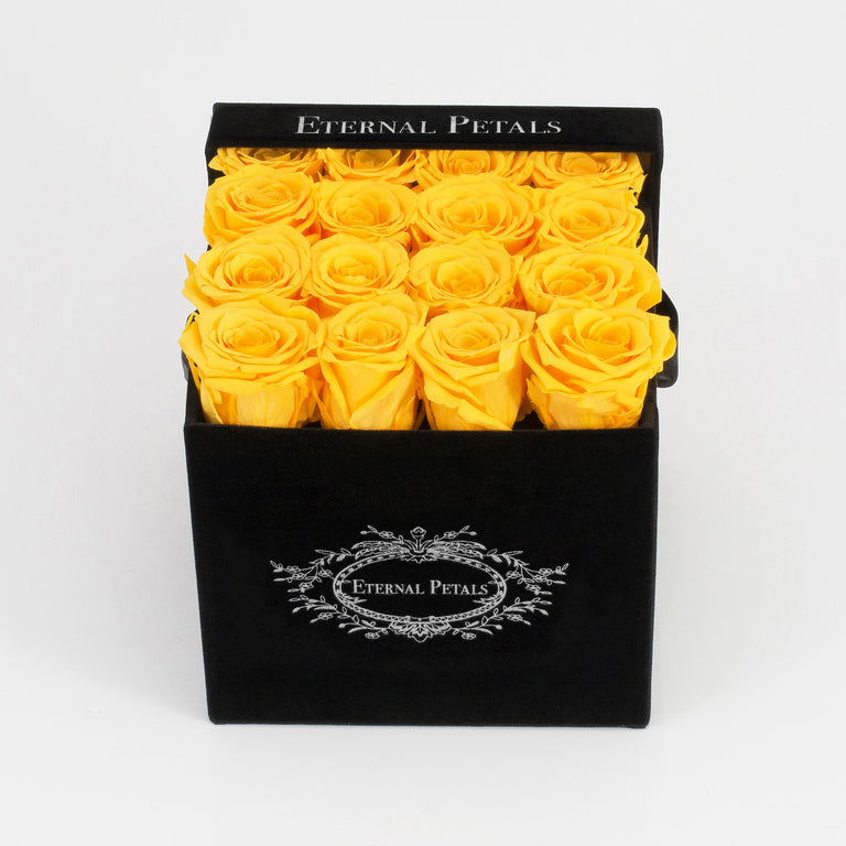 BUMBLEBEE | BLACK FLOWER BOX (DELIVERY AFTER 10TH MAY)