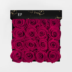 FUCHSIA | BLACK MARBLE