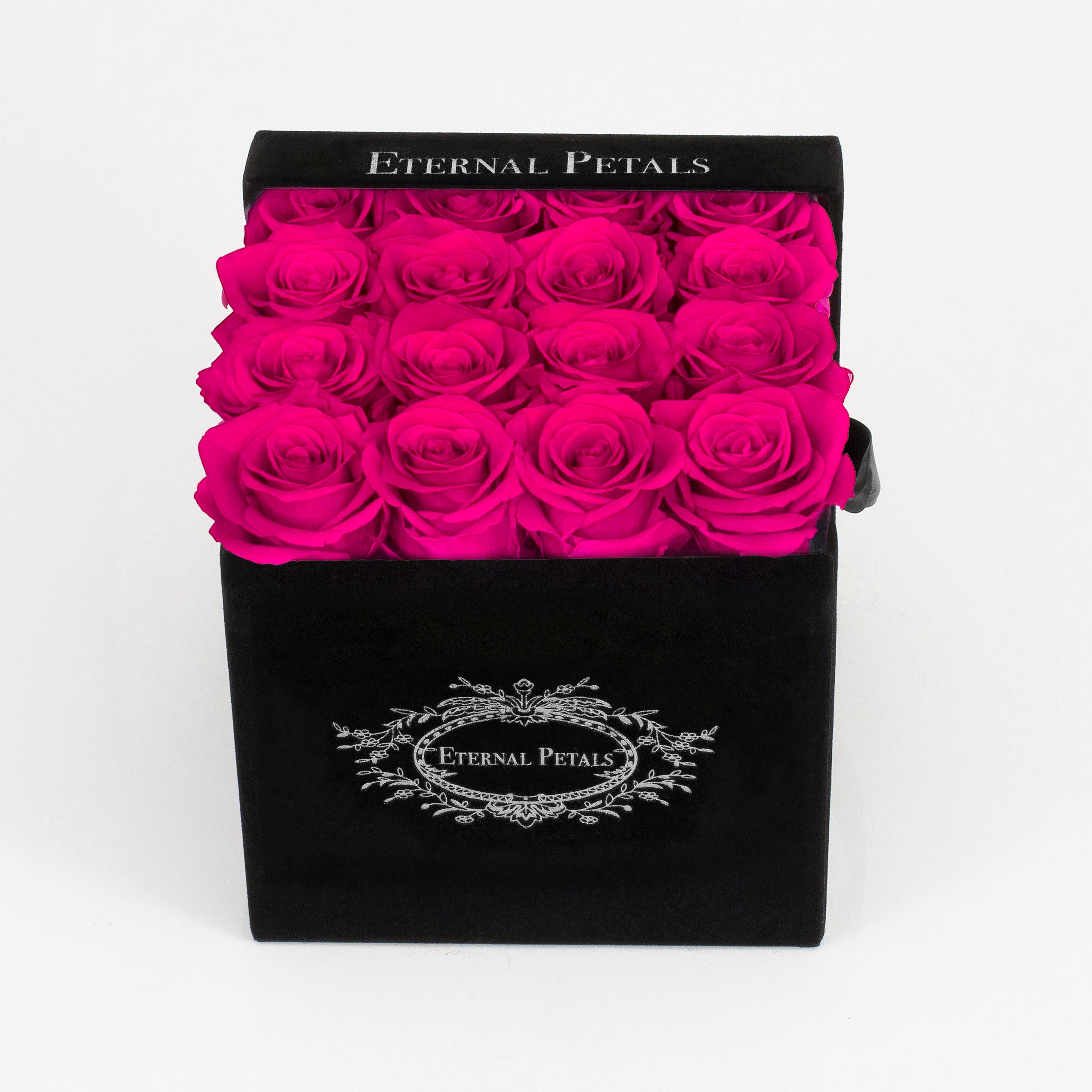 HOT PINK | BLACK FLOWER BOX