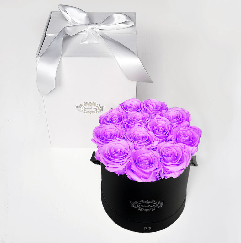 LILAC | ROUND BLACK