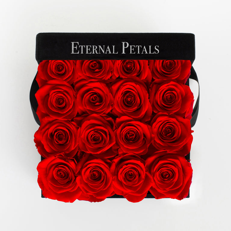 LOVE | BLACK FLOWER BOX