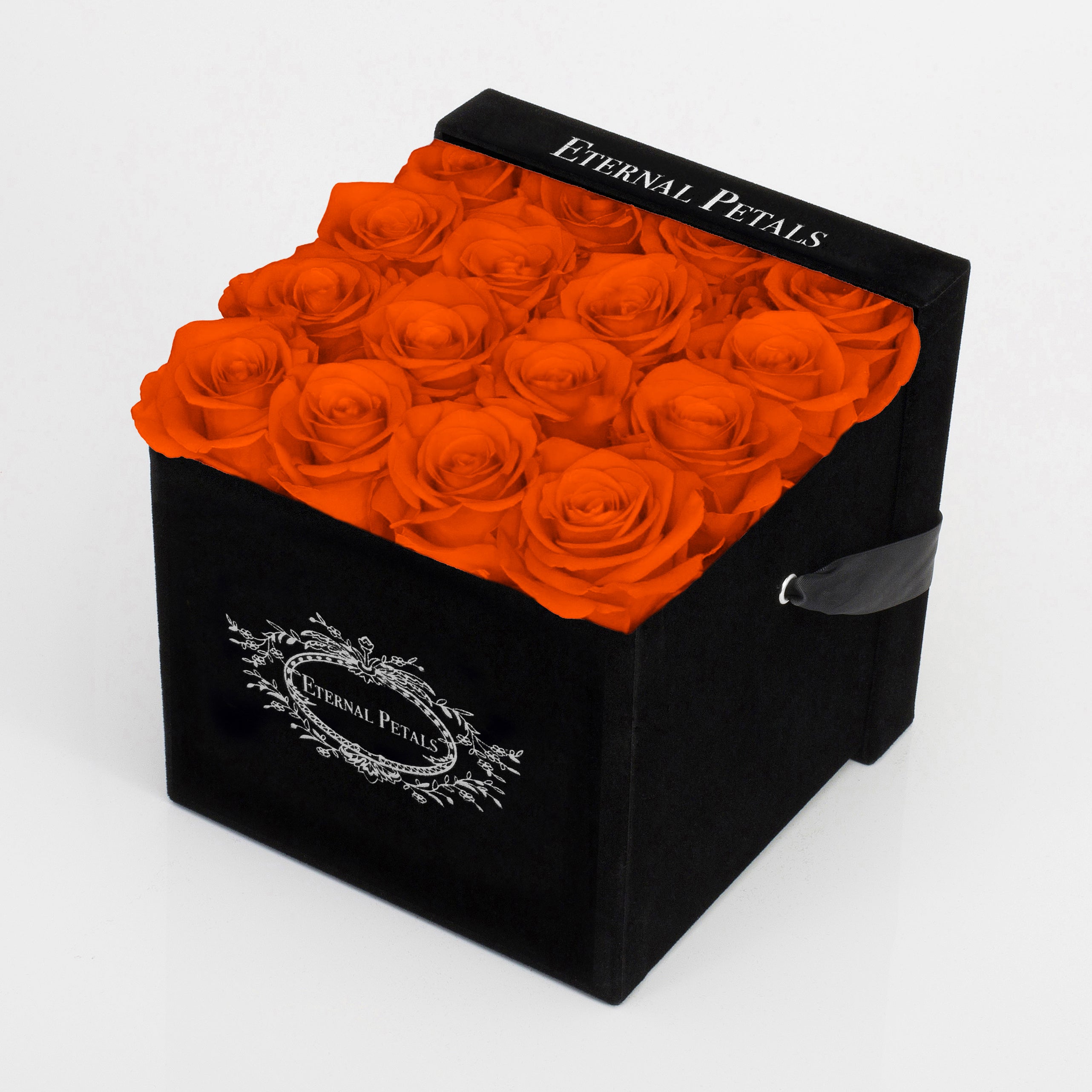 ORANGE | BLACK FLOWER BOX