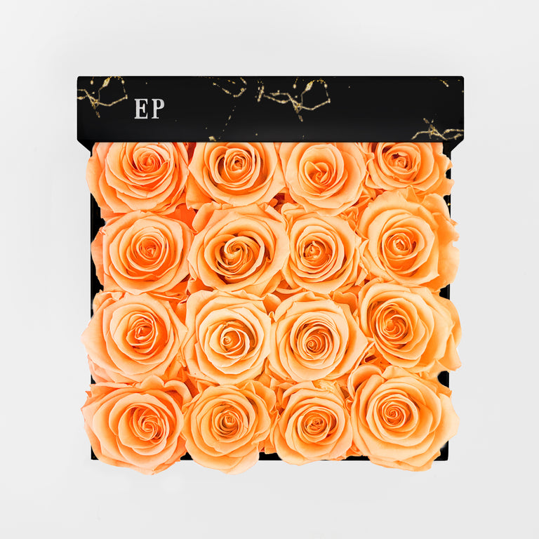 PEACH | BLACK MARBLE