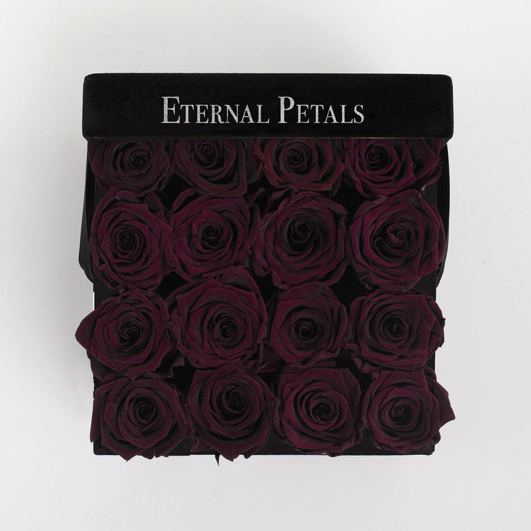 QUEEN | BLACK FLOWER BOX