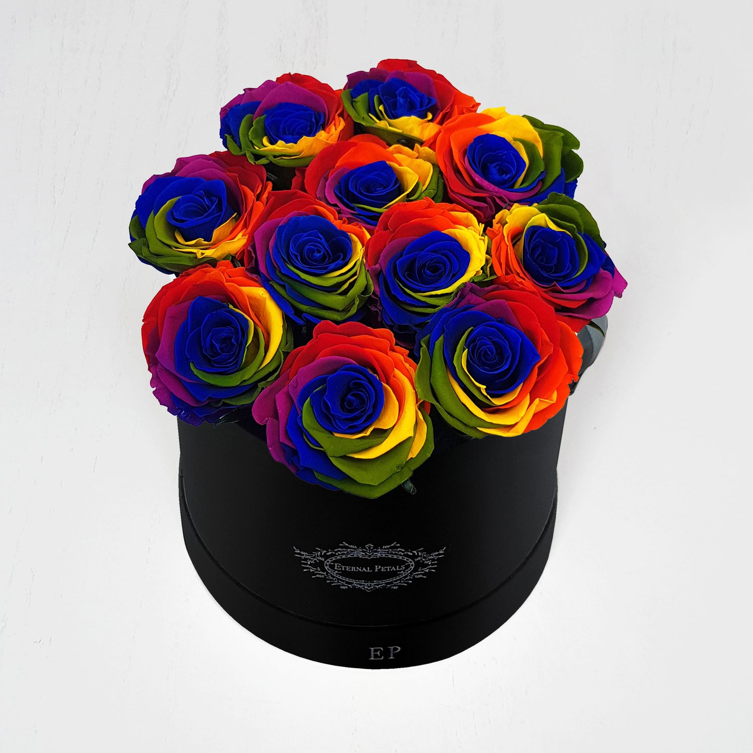 RAINBOW | ROUND BLACK