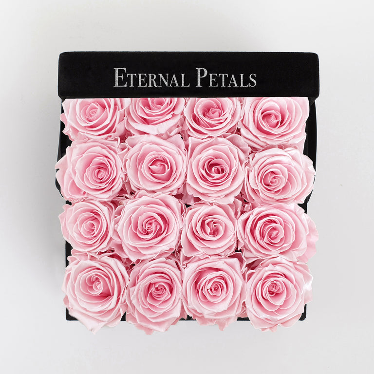 SWEETHEART SATIN  | BLACK FLOWER BOX