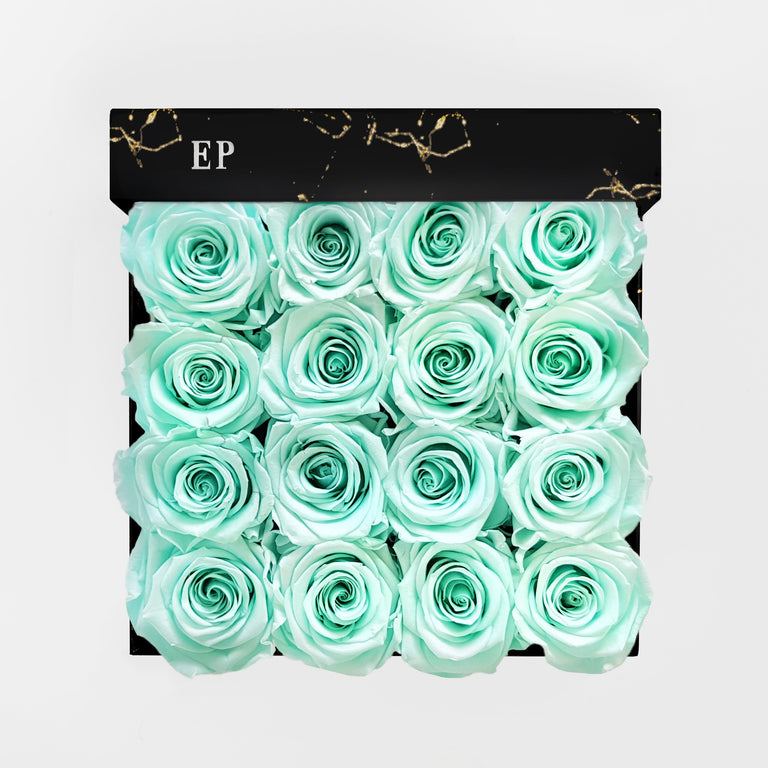 MINT | BLACK MARBLE