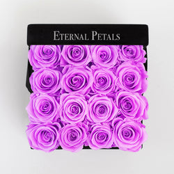 LILAC | BLACK FLOWER BOX