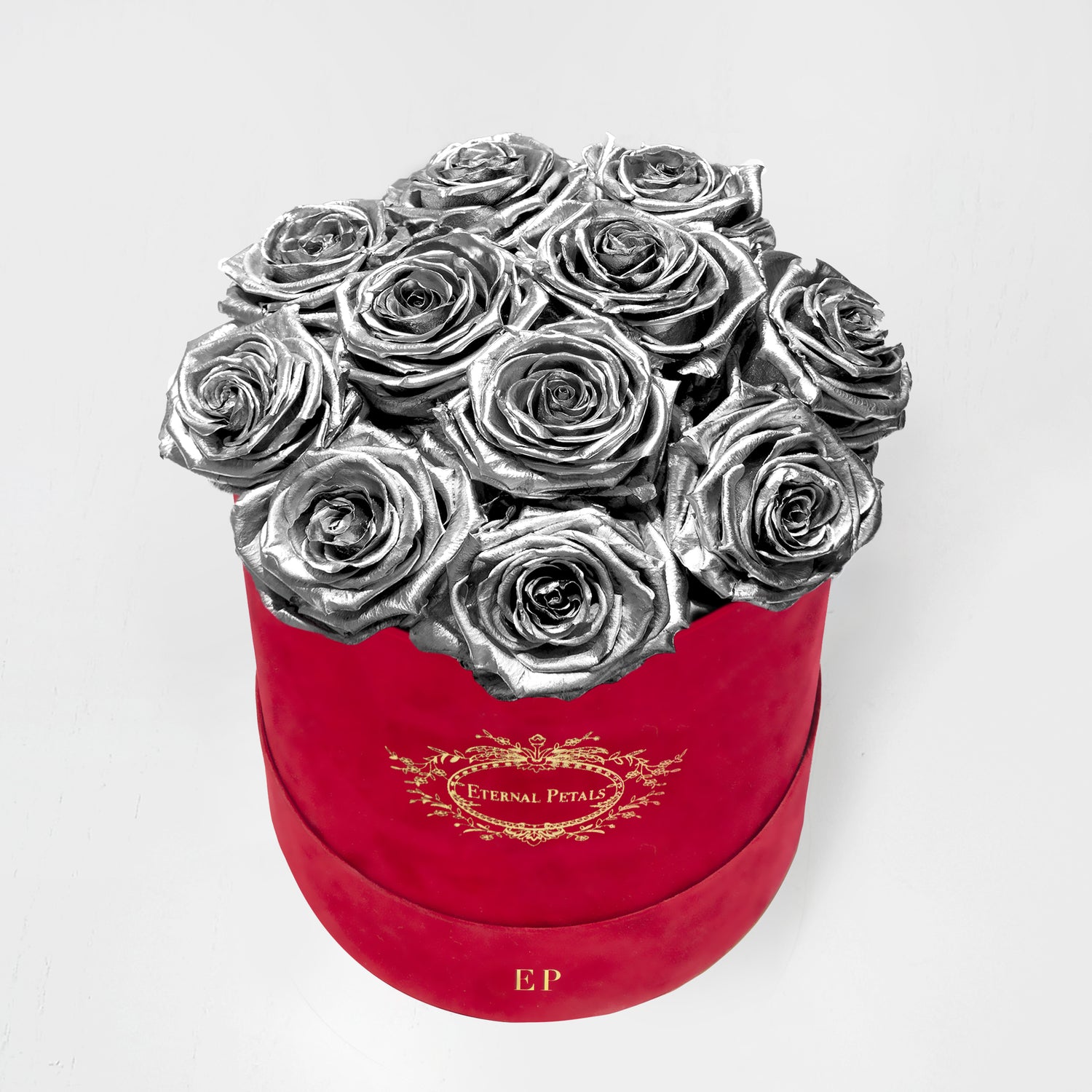 SILVER | ROUND RED