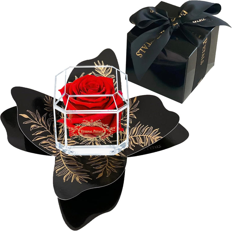 SOLO ROSE WITH GIFT WRAPPING