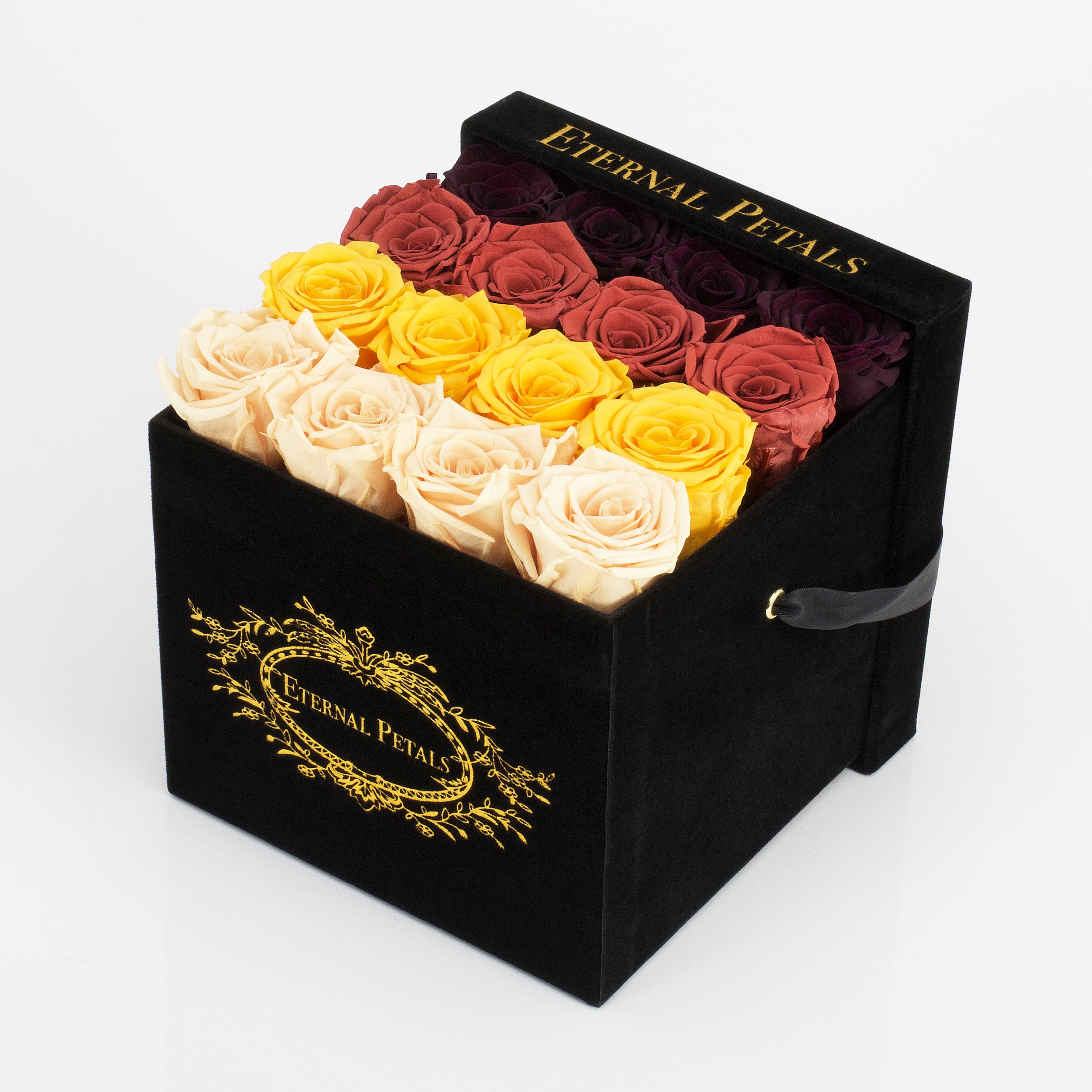 WARM OMBRE | BLACK FLOWER BOX