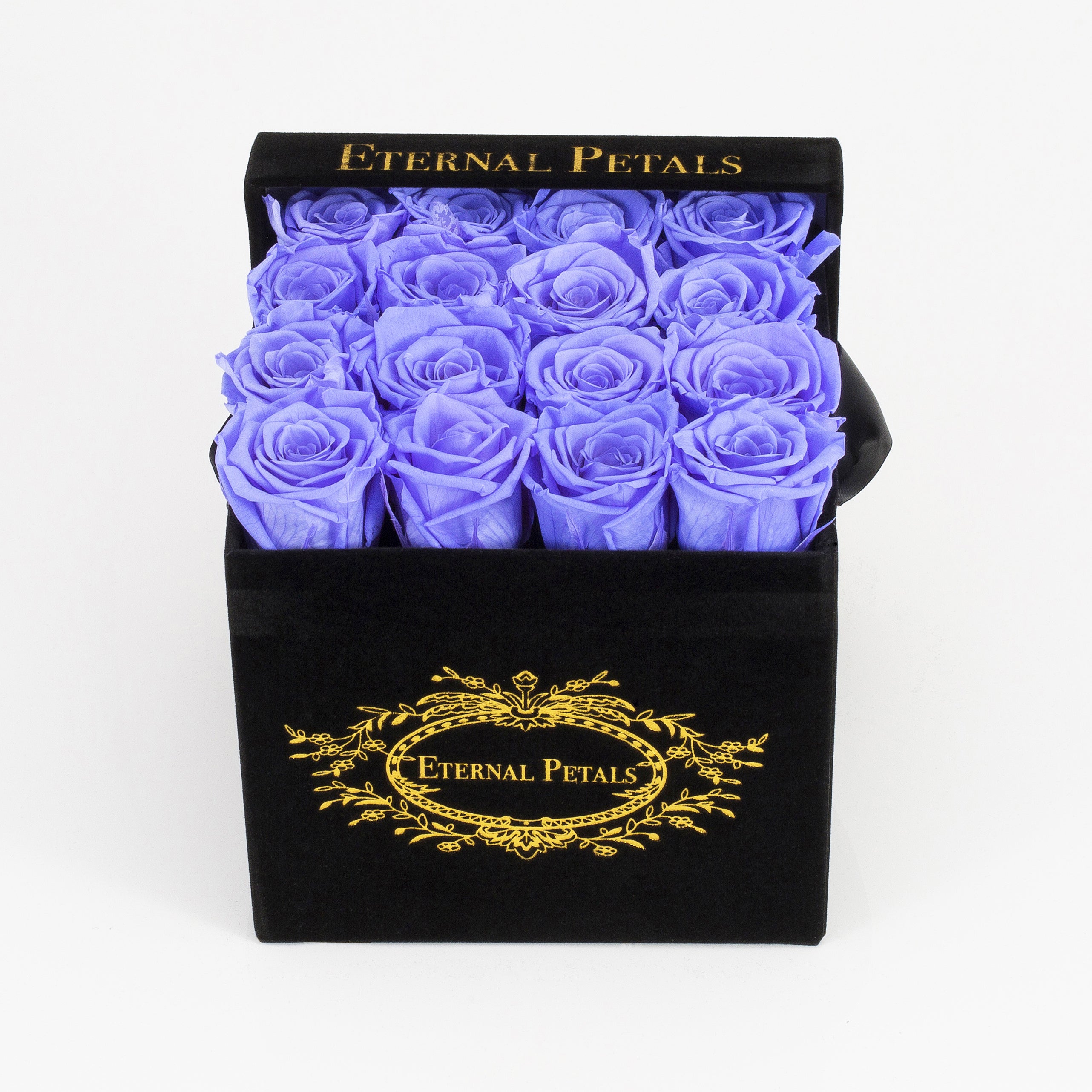 LAVENDER | BLACK FLOWER BOX