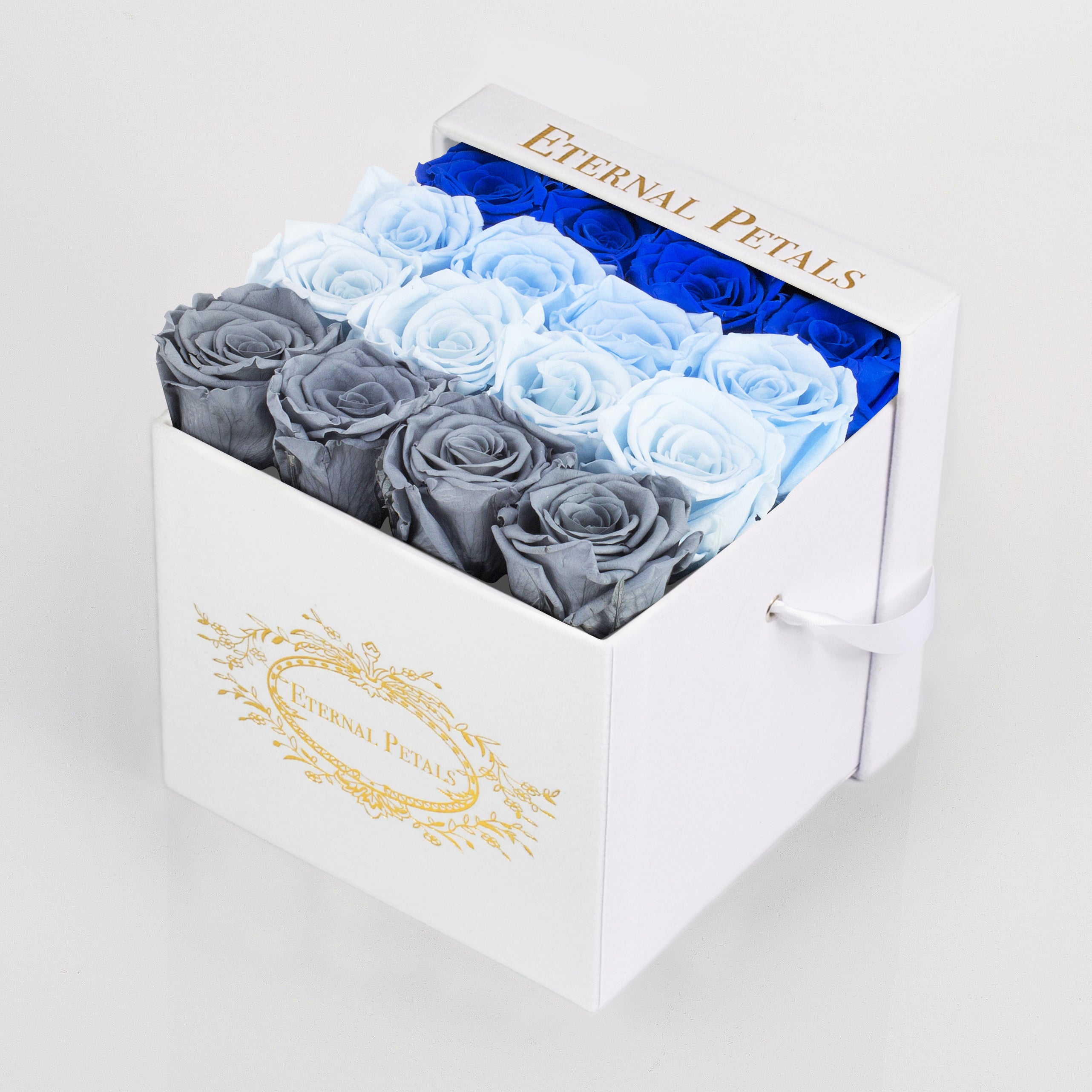 COOL OMBRE | WHITE FLOWER BOX