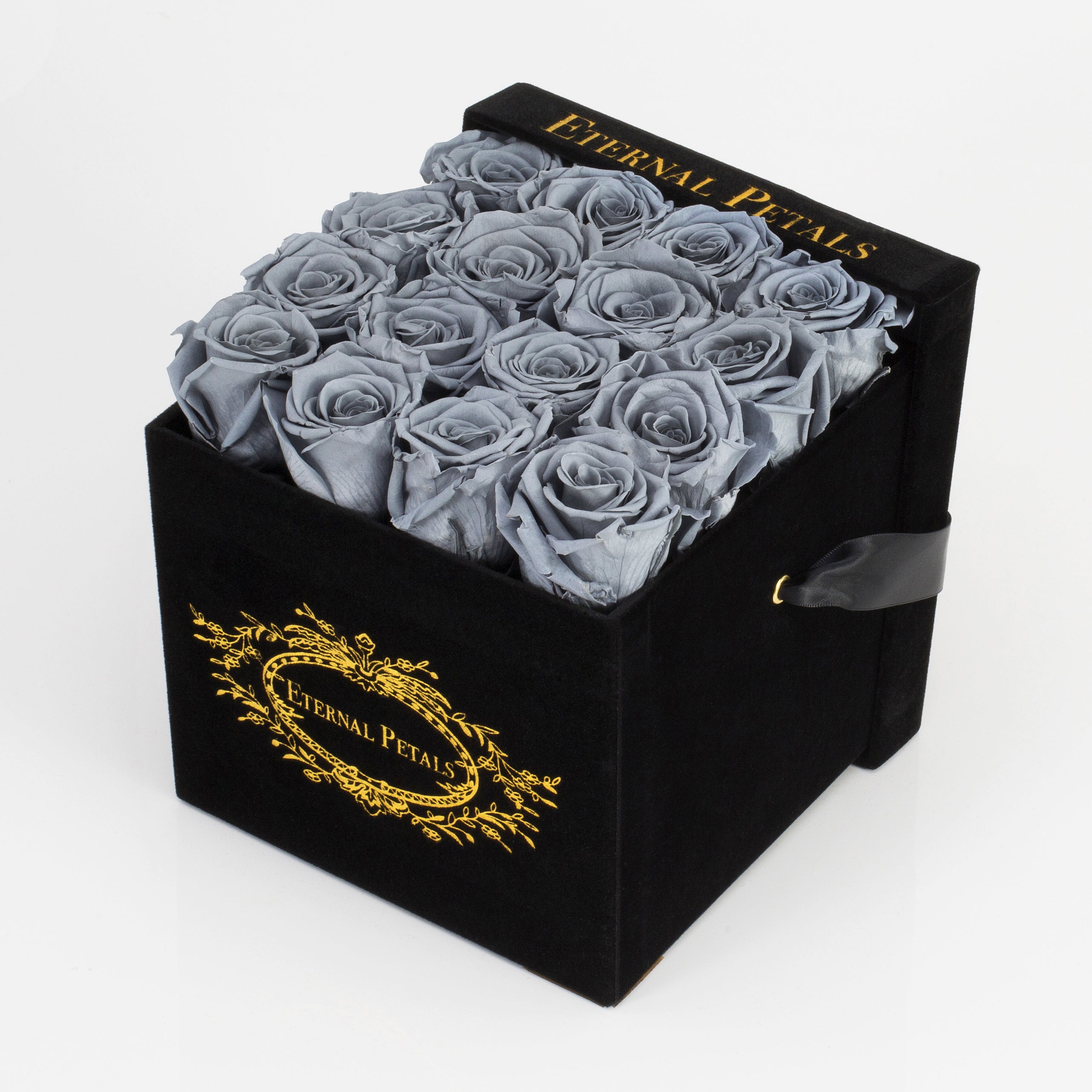 MINK | BLACK FLOWER BOX