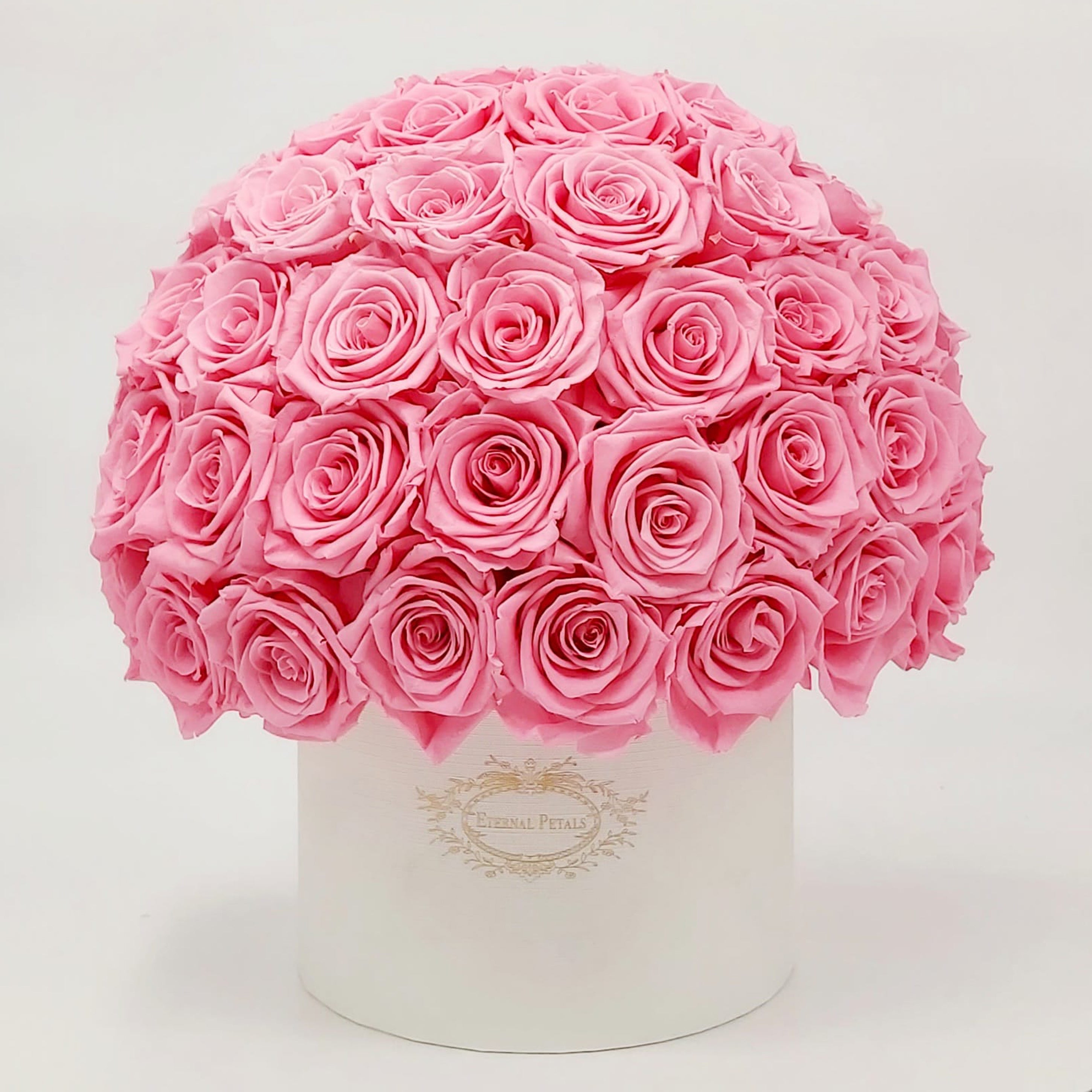 PINK | GRANDE ROUND WHITE BOX