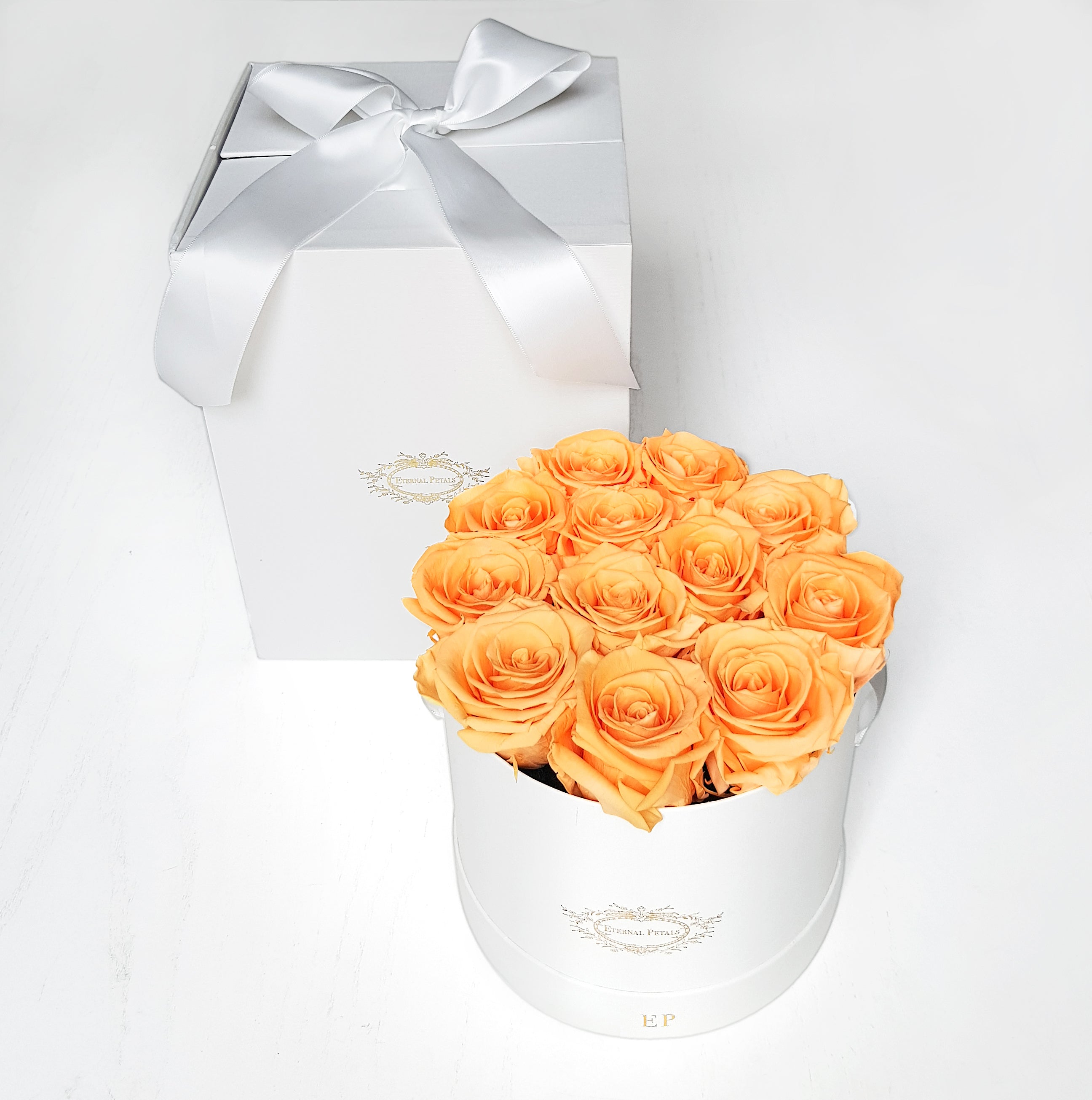 PEACH | ROUND WHITE