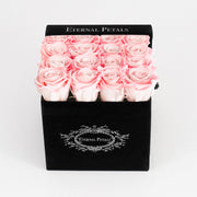 DOUBLE PINK | BLACK FLOWER BOX