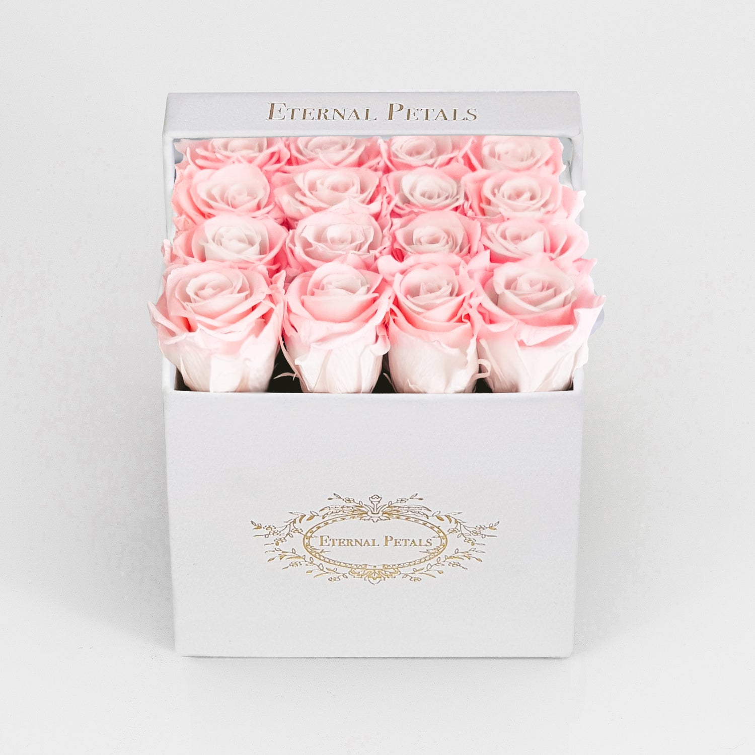 DOUBLE PINK | WHITE FLOWER BOX