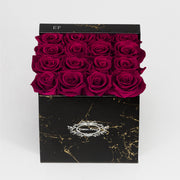 FUCHSIA | BLACK MARBLE