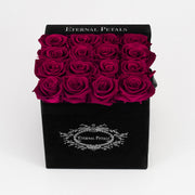 FUCHSIA | BLACK FLOWER BOX