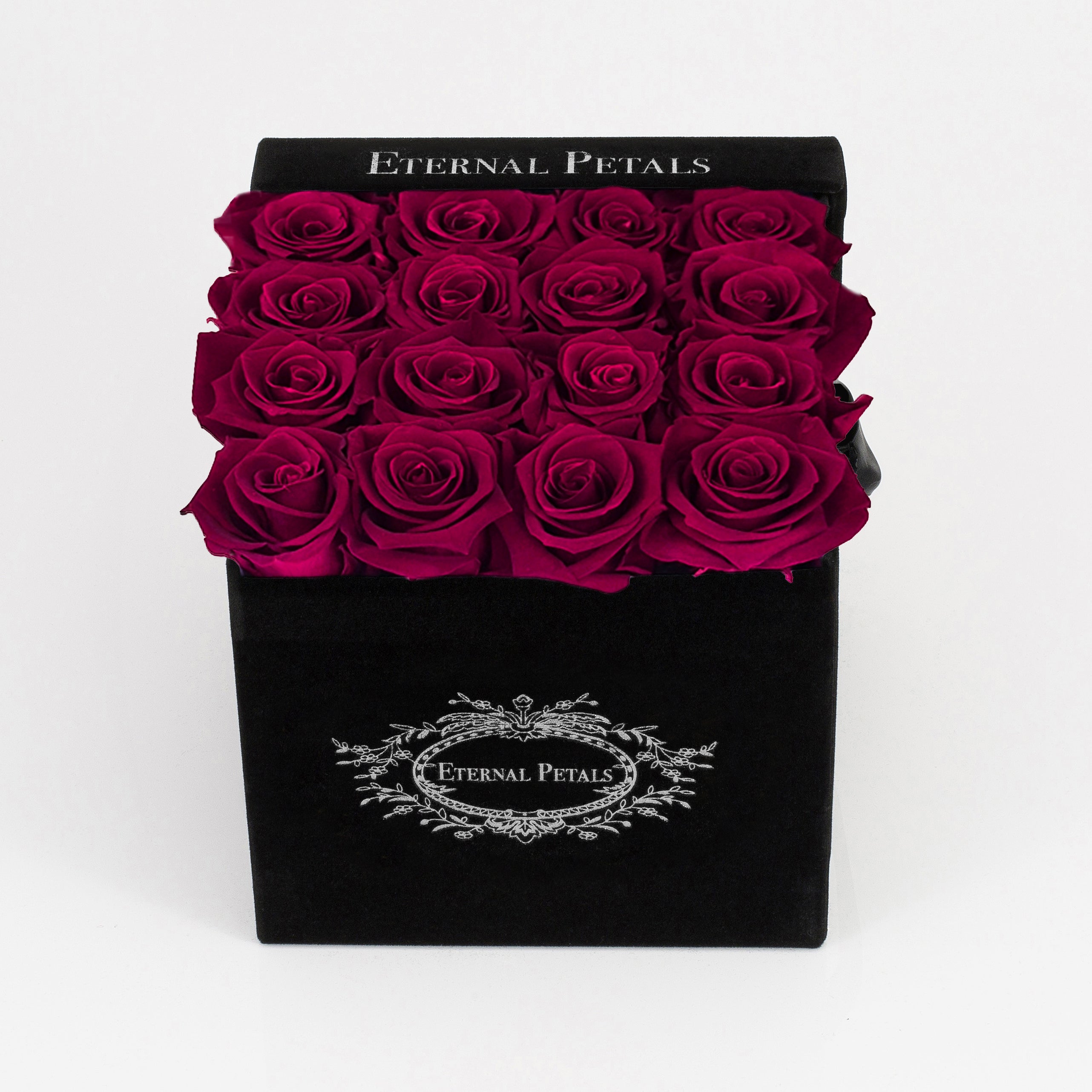 FUCHSIA | BLACK FLOWER BOX