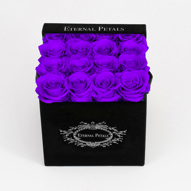 PURPLE | BLACK FLOWER BOX