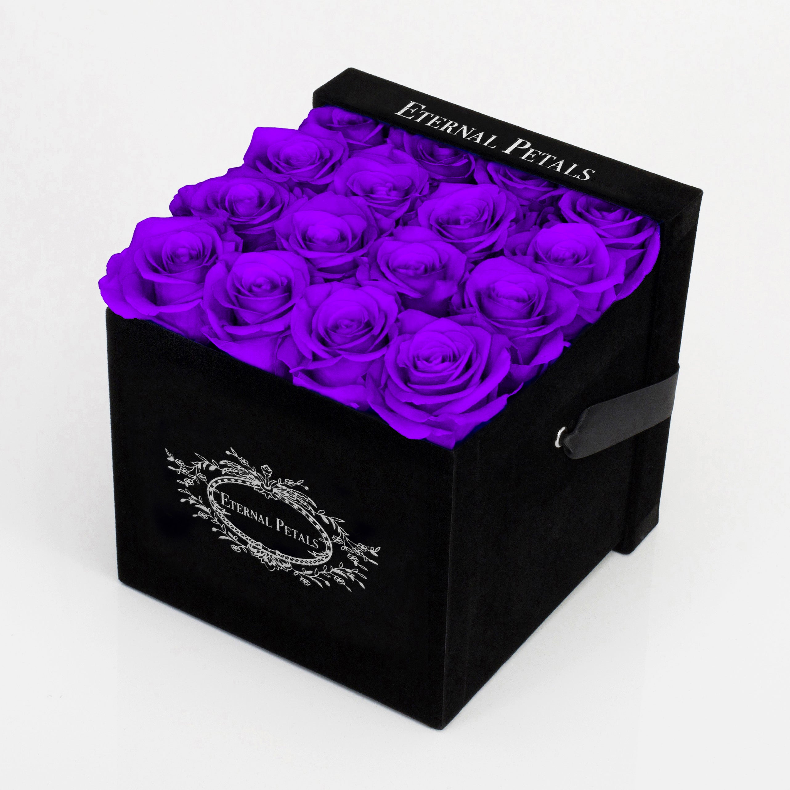 PURPLE | BLACK FLOWER BOX