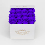 PURPLE | WHITE FLOWER BOX