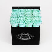 MINT | BLACK FLOWER BOX