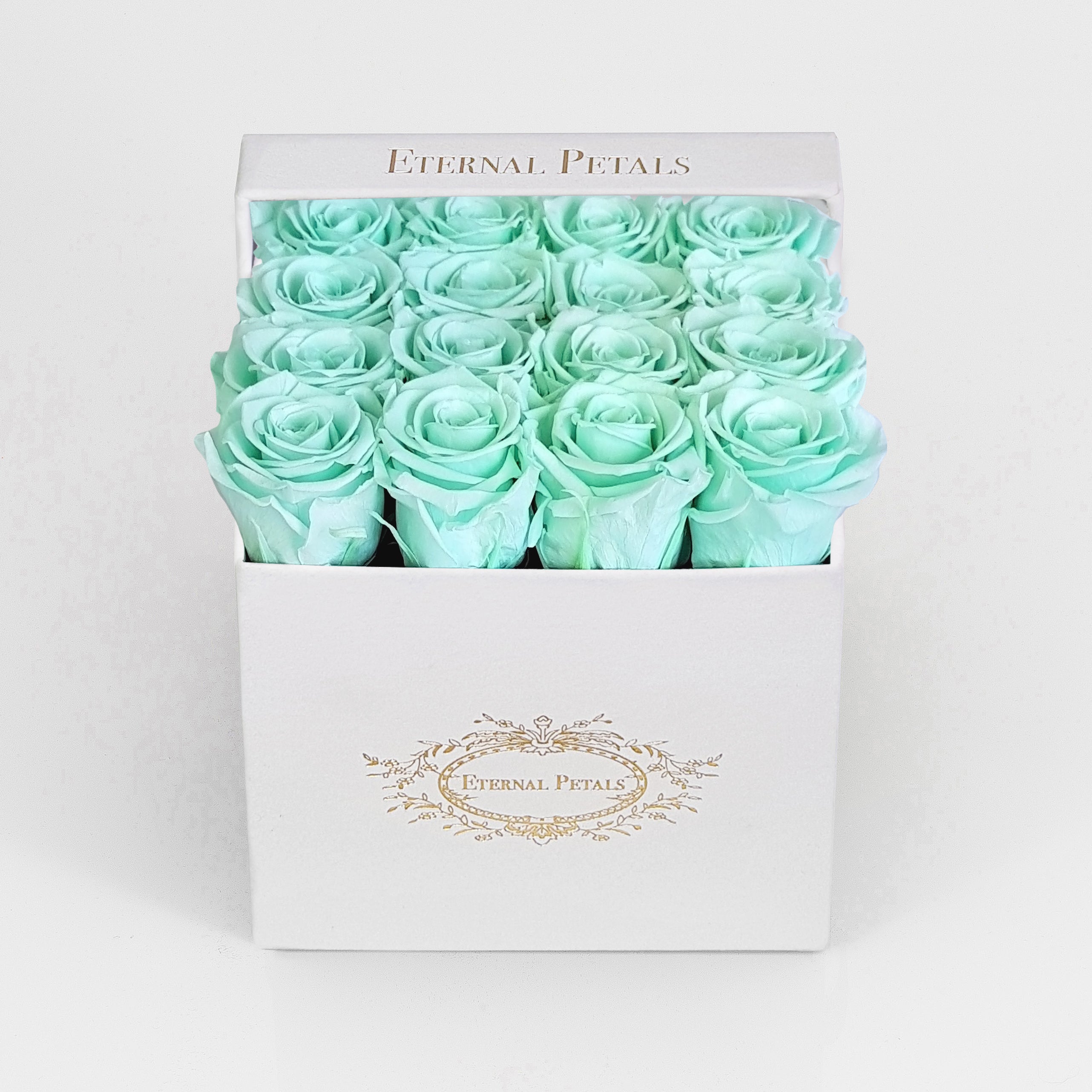 MINT | WHITE FLOWER BOX