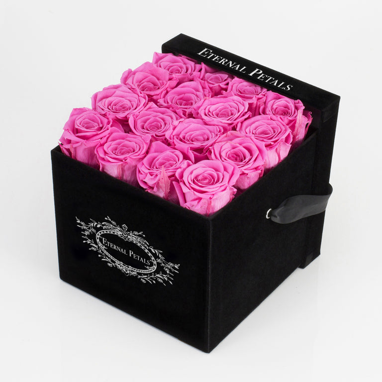 PINK | BLACK FLOWER BOX