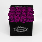 PLUM | BLACK FLOWER BOX