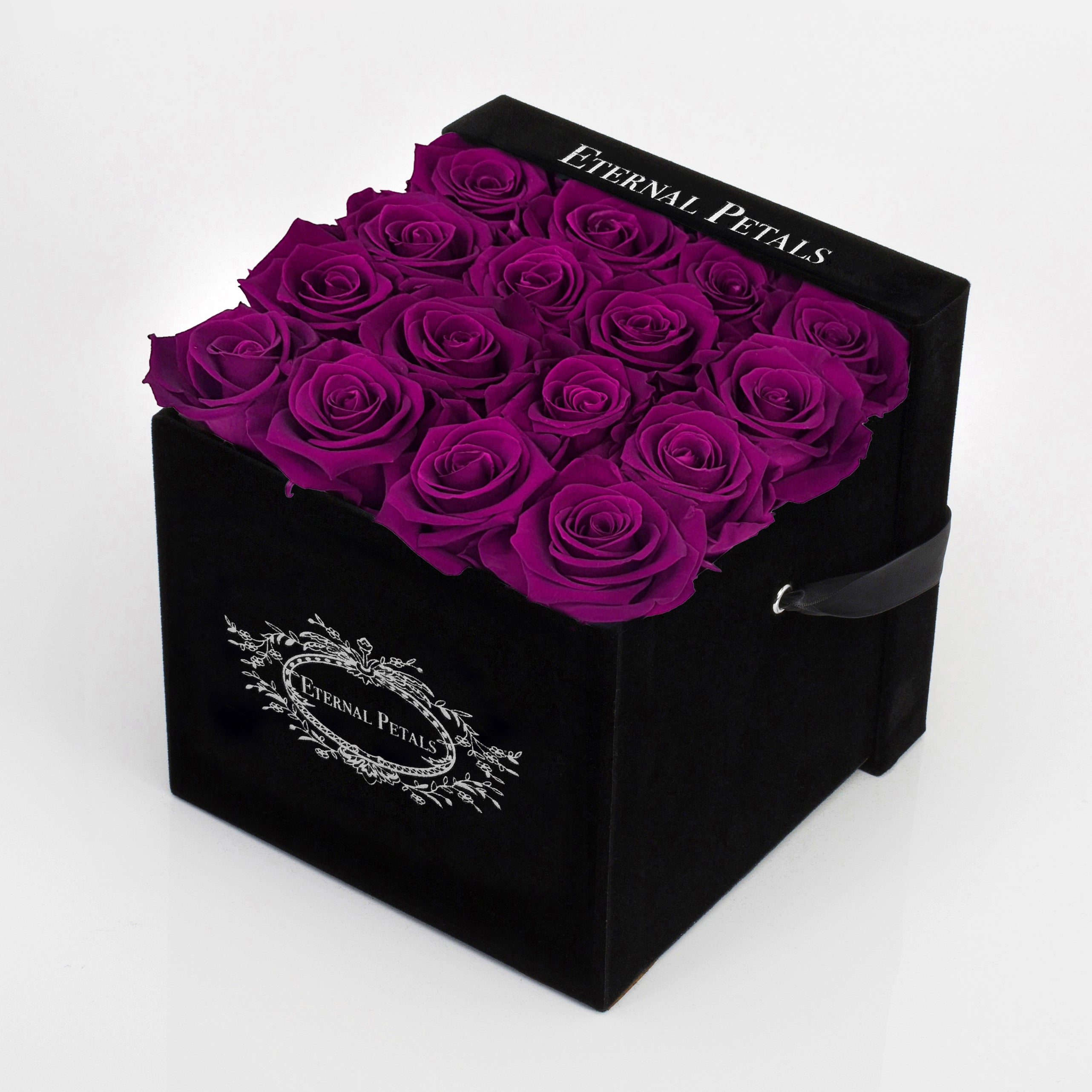 PLUM | BLACK FLOWER BOX