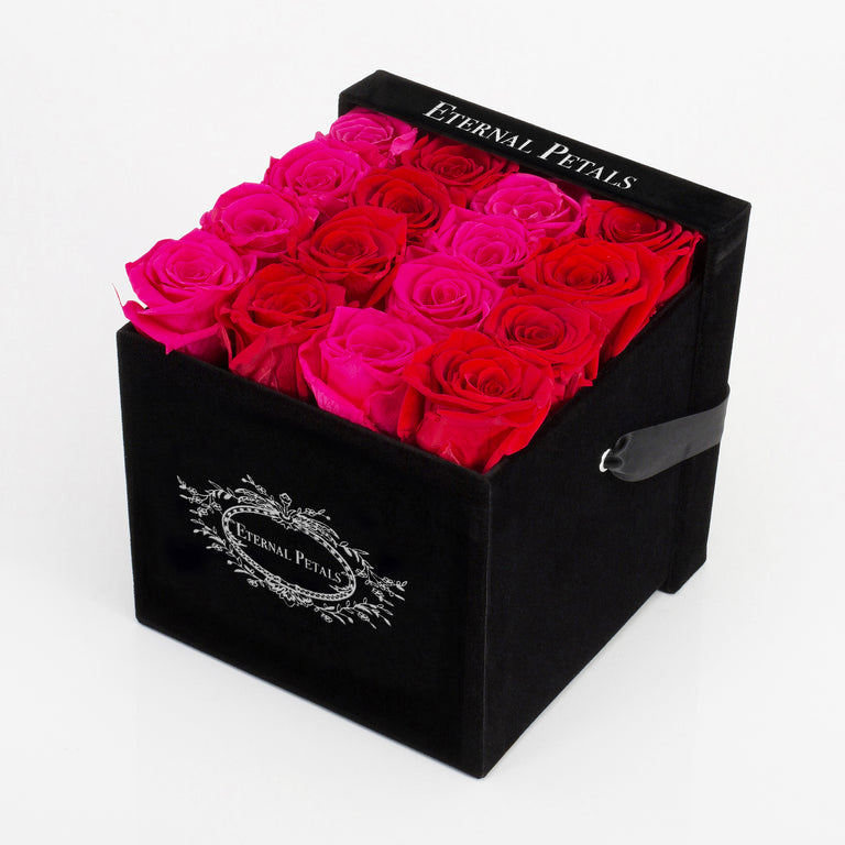 ROWS | BLACK FLOWER BOX