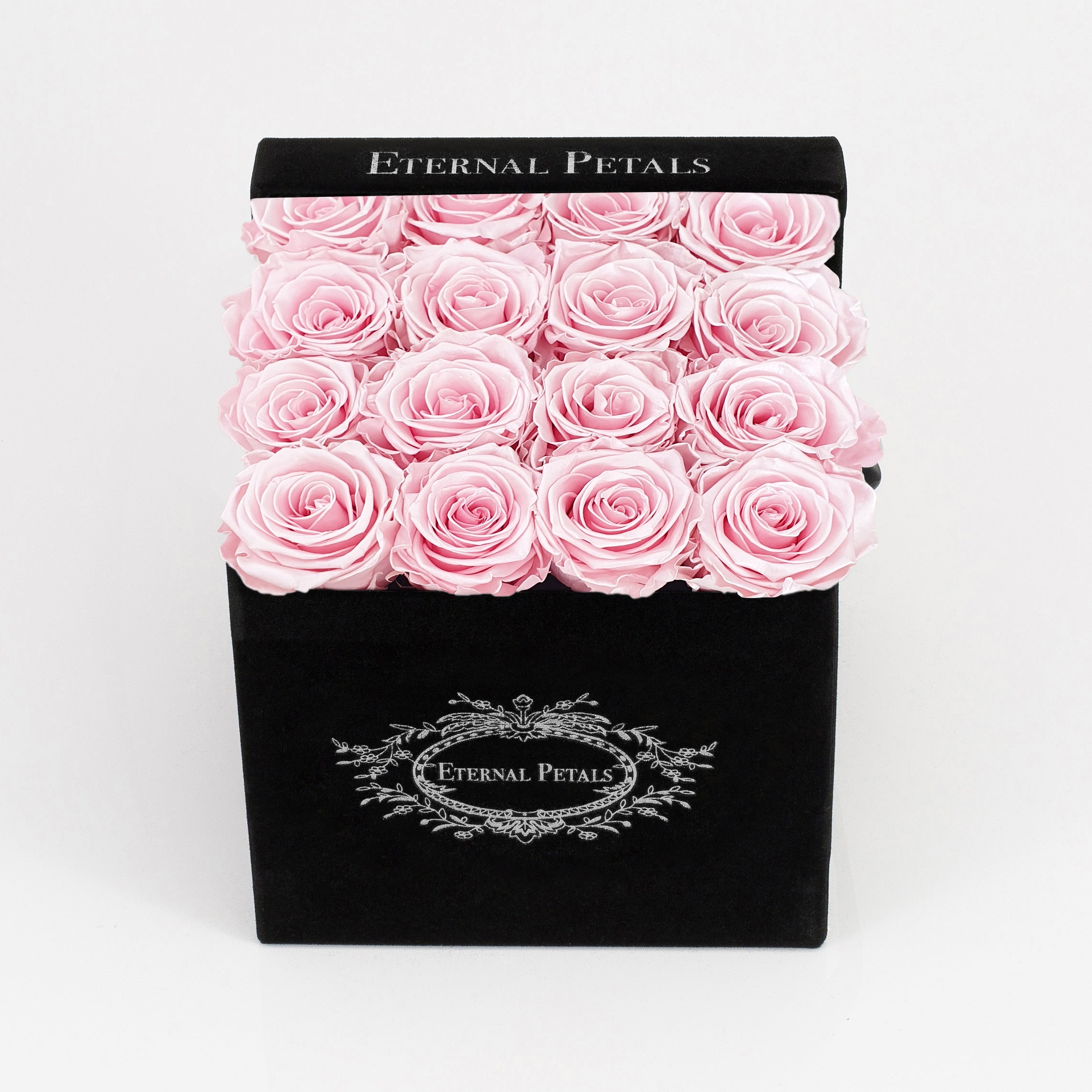 SWEETHEART SATIN  | BLACK FLOWER BOX