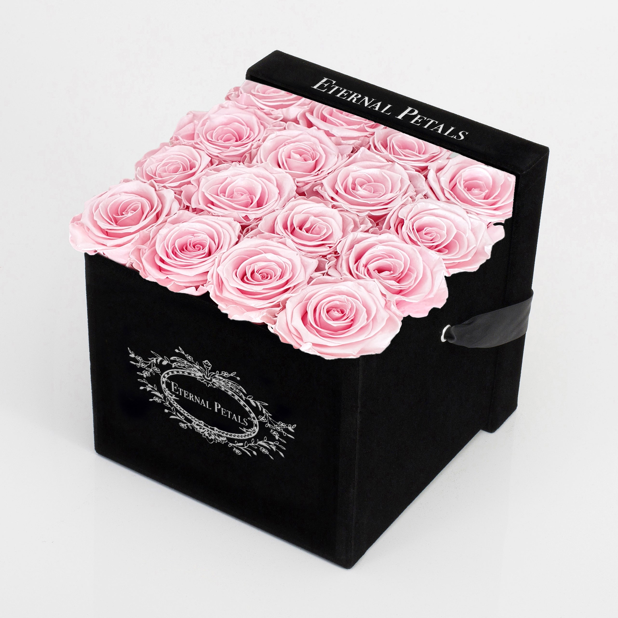 SWEETHEART SATIN  | BLACK FLOWER BOX