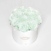 TIFFANY SATIN | ROUND WHITE