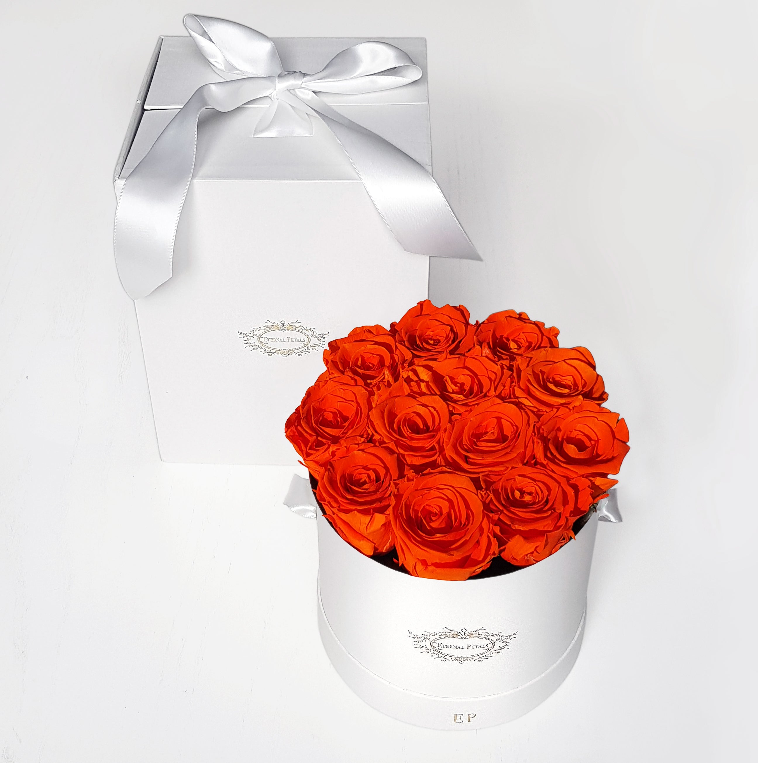 ORANGE | ROUND WHITE